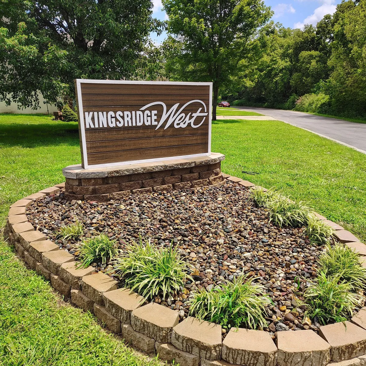 Local neighborhood sign representing One Stop service area planning